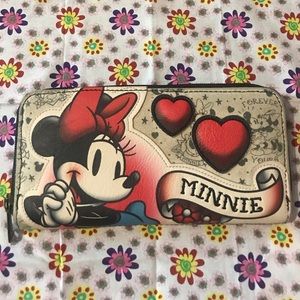Disney Minne Mouse Loungefly wallet